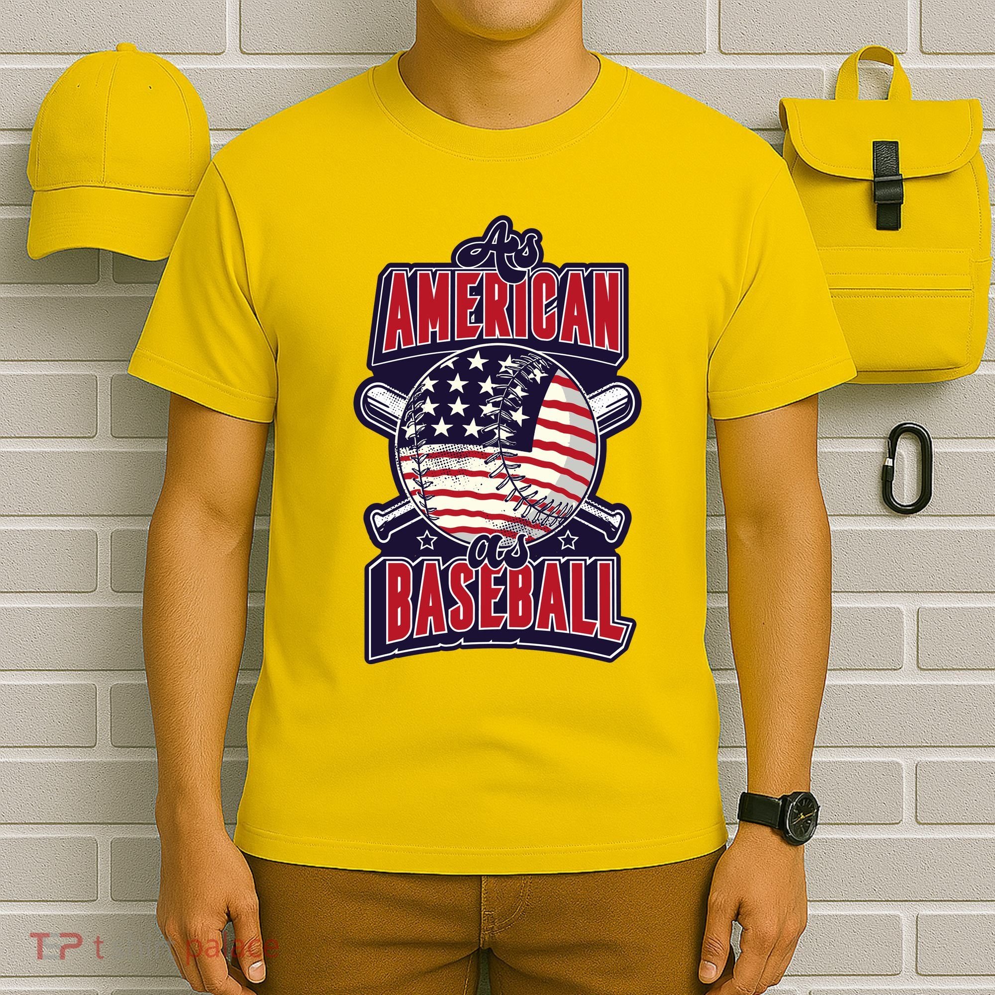 As American As Baseball T-Shirt