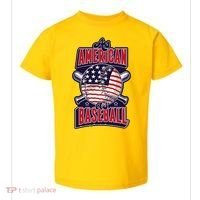 As American As Baseball Toddler T-Shirt thumb 0