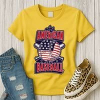 As American As Baseball Women's T-Shirt thumb 3