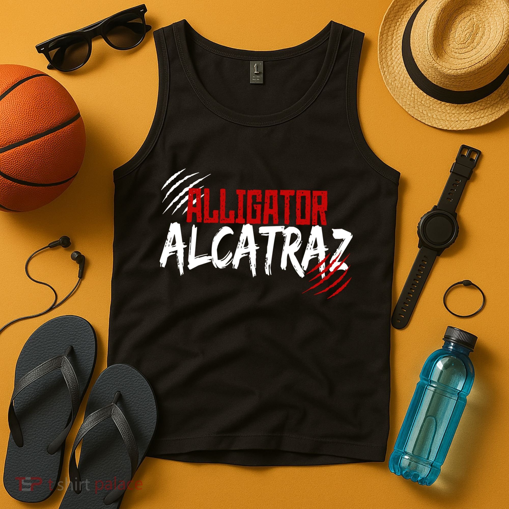 Alligator Alcatraz Tank Top