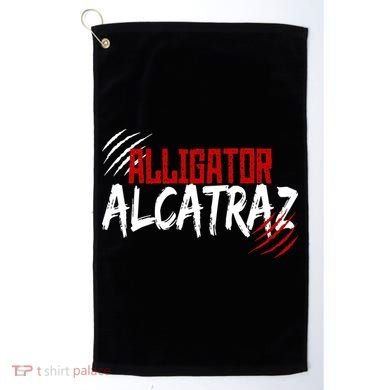 Alligator Alcatraz Golf Towel