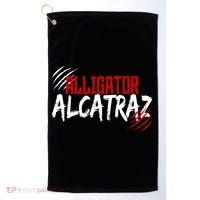 Alligator Alcatraz Golf Towel thumb 0
