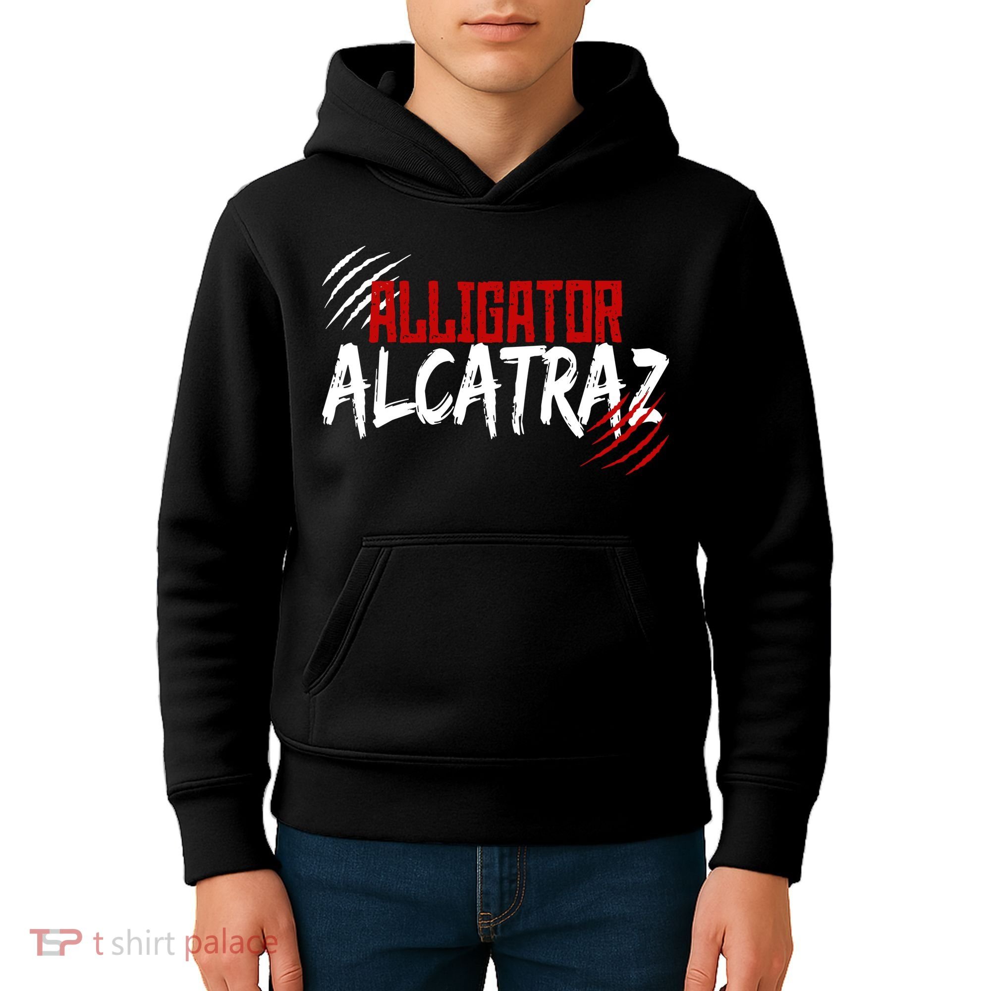 Alligator Alcatraz Kids Hoodie