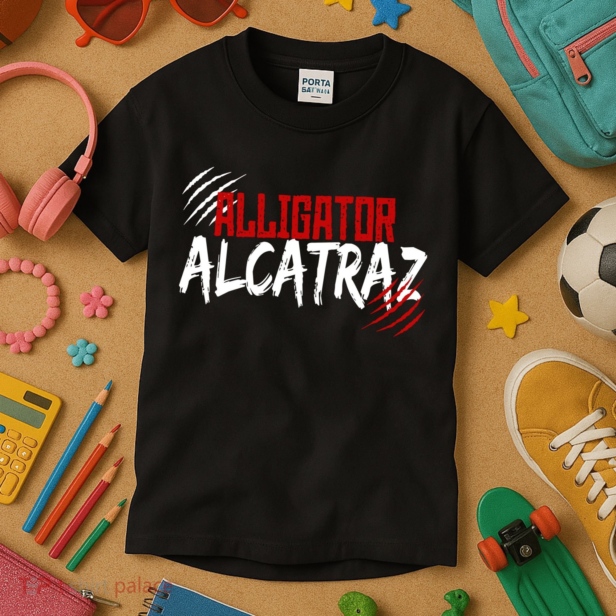 Alligator Alcatraz Kids T-Shirt