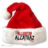 Alligator Alcatraz Santa Hat thumb 0