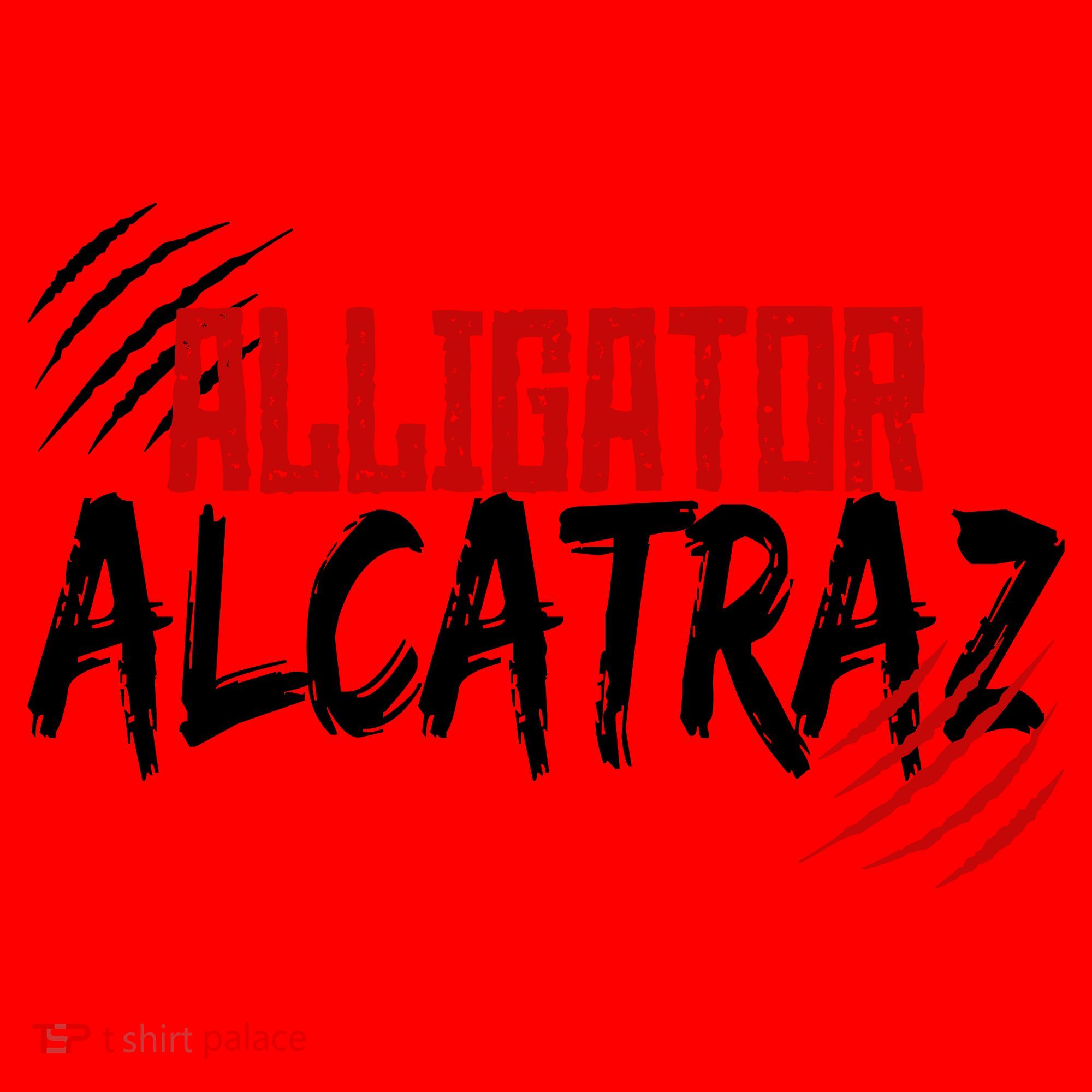 Alligator Alcatraz Santa Hat