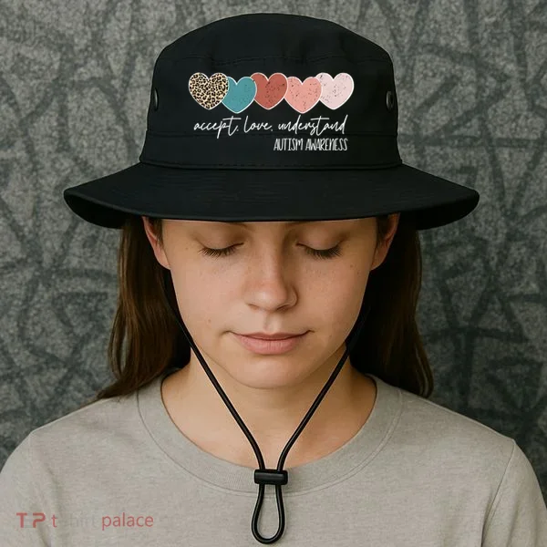 Autism Awareness Accept Love Understand Bucket Hat
