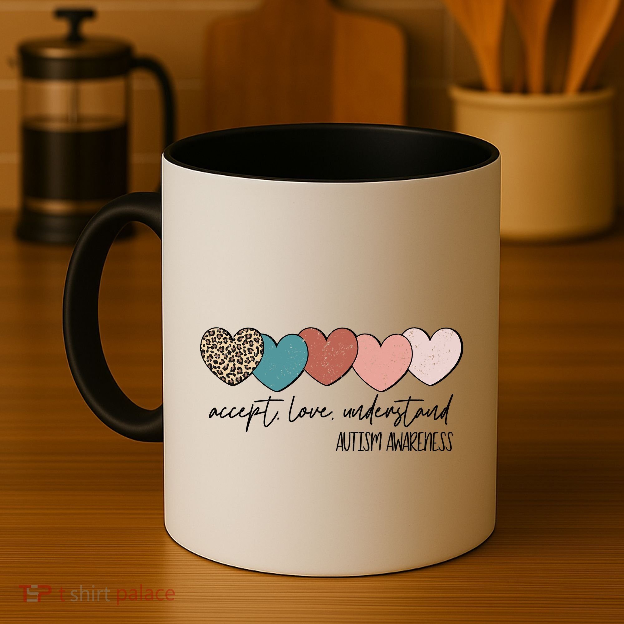 Autism Awareness Accept Love Understand Coffee Mug