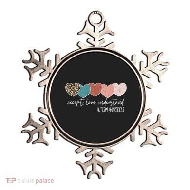 Autism Awareness Accept Love Understand Ornament
