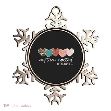 Autism Awareness Accept Love Understand Ornament