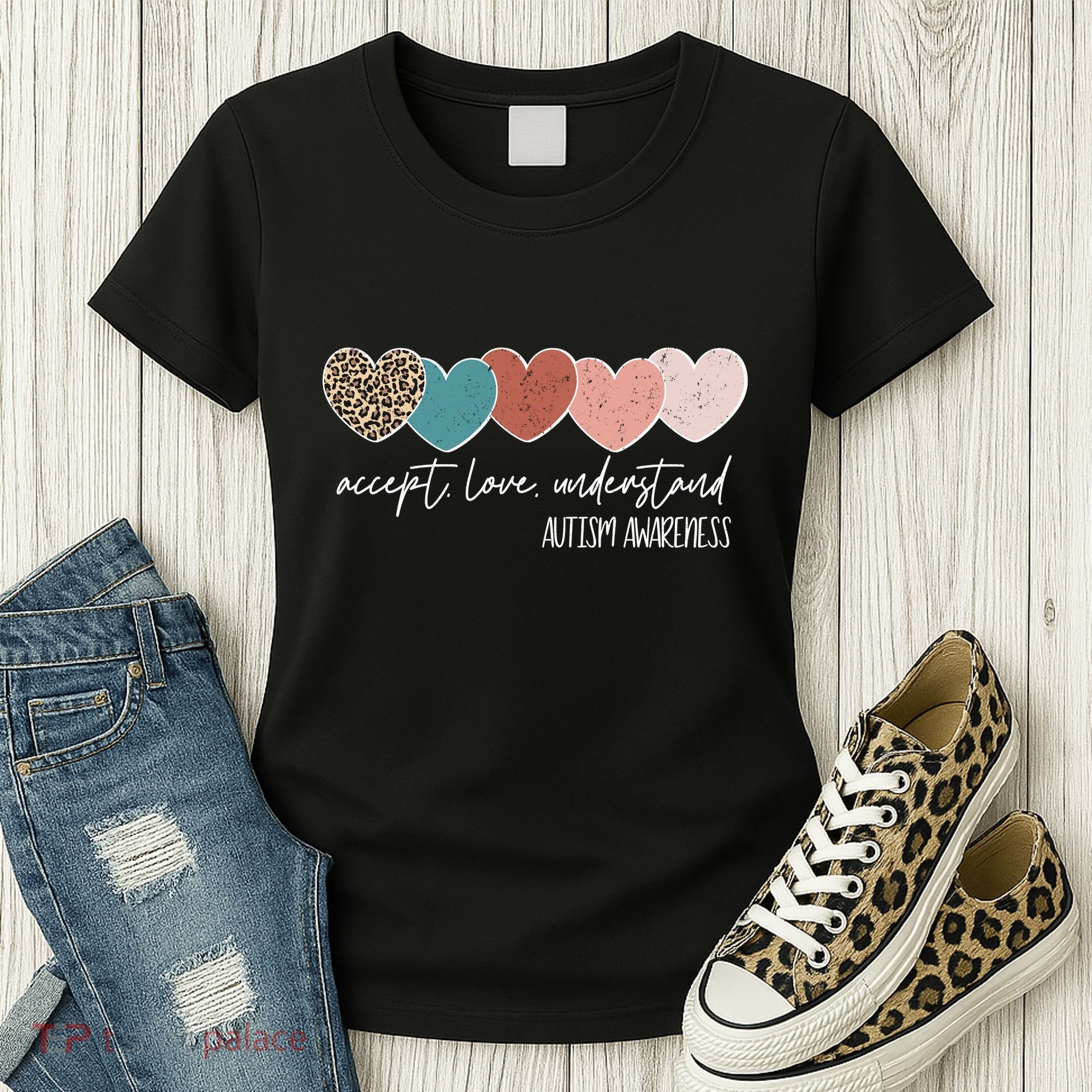 Autism Awareness Accept Love Understand Women's T-Shirt
