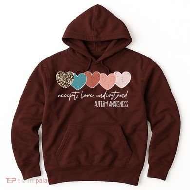 Autism Awareness Accept Love Understand Hoodie