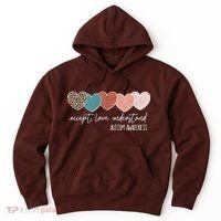 Autism Awareness Accept Love Understand Hoodie thumb 0