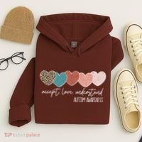 Autism Awareness Accept Love Understand Hoodie thumb 4
