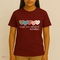 Autism Awareness Accept Love Understand T-Shirt thumb 4