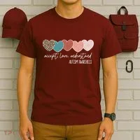 Autism Awareness Accept Love Understand T-Shirt thumb 6