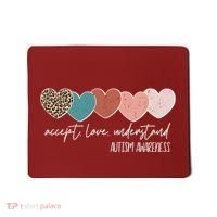 Autism Awareness Accept Love Understand Mousepad thumb 0