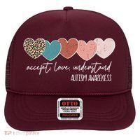 Autism Awareness Accept Love Understand Hat thumb 0