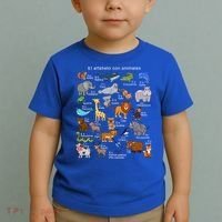 Animals Alphabet Agiftz Abc Of The Animal World Gift Toddler T-Shirt thumb 2