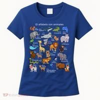 Animals Alphabet Agiftz Abc Of The Animal World Gift Women's T-Shirt thumb 0