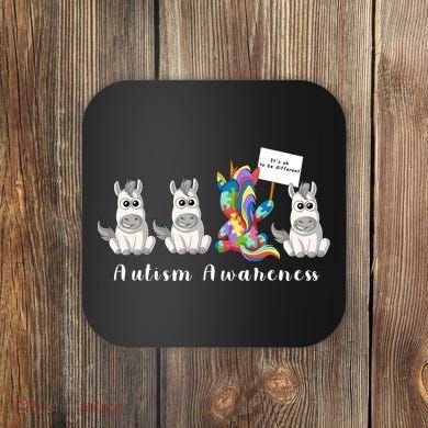 Autism Awareness Coaster