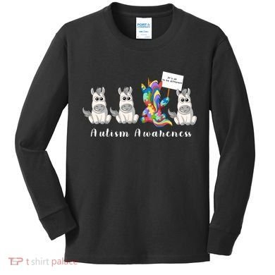 Autism Awareness Kids Long Sleeve Shirt