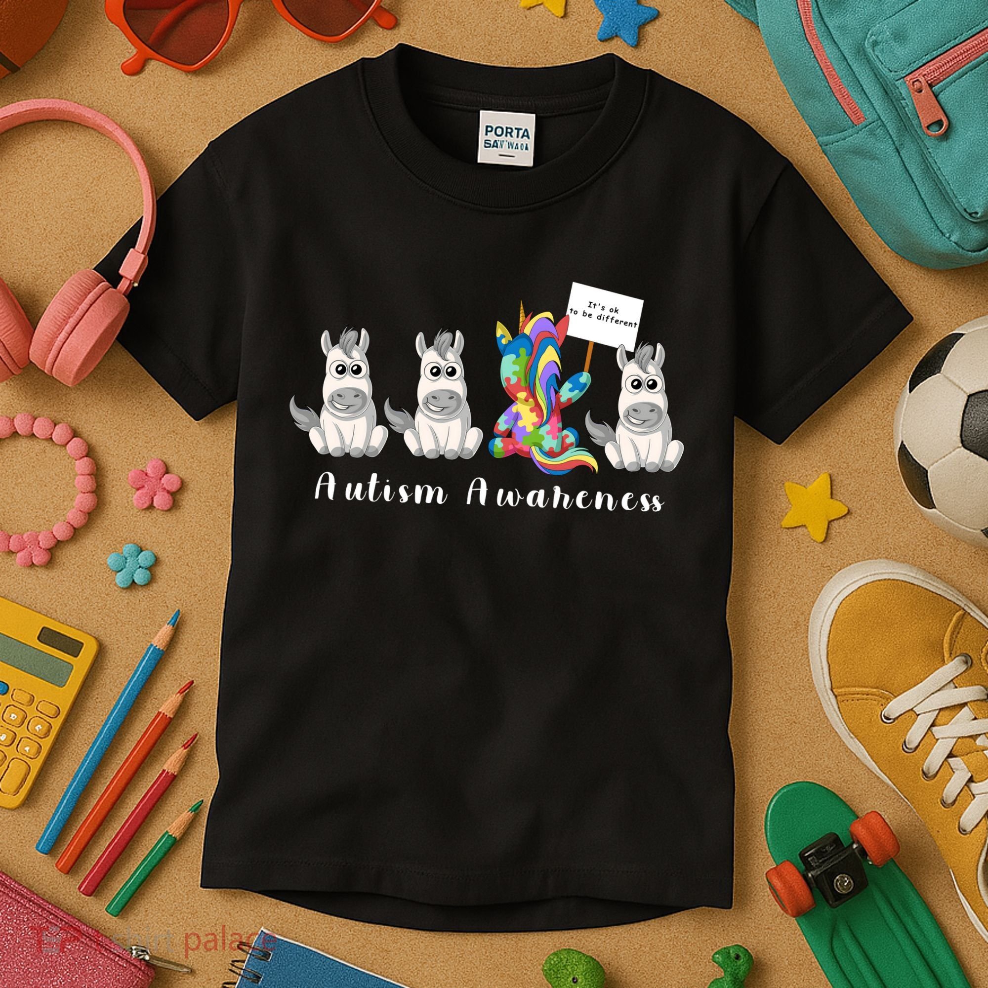 Autism Awareness Kids T-Shirt