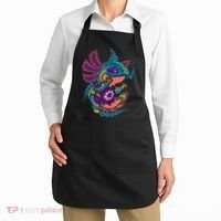Axolotl Art Aztec Mexican Salamander Mexico Cinco De Mayo Apron thumb 2