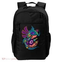 Axolotl Art Aztec Mexican Salamander Mexico Cinco De Mayo Backpack thumb 0