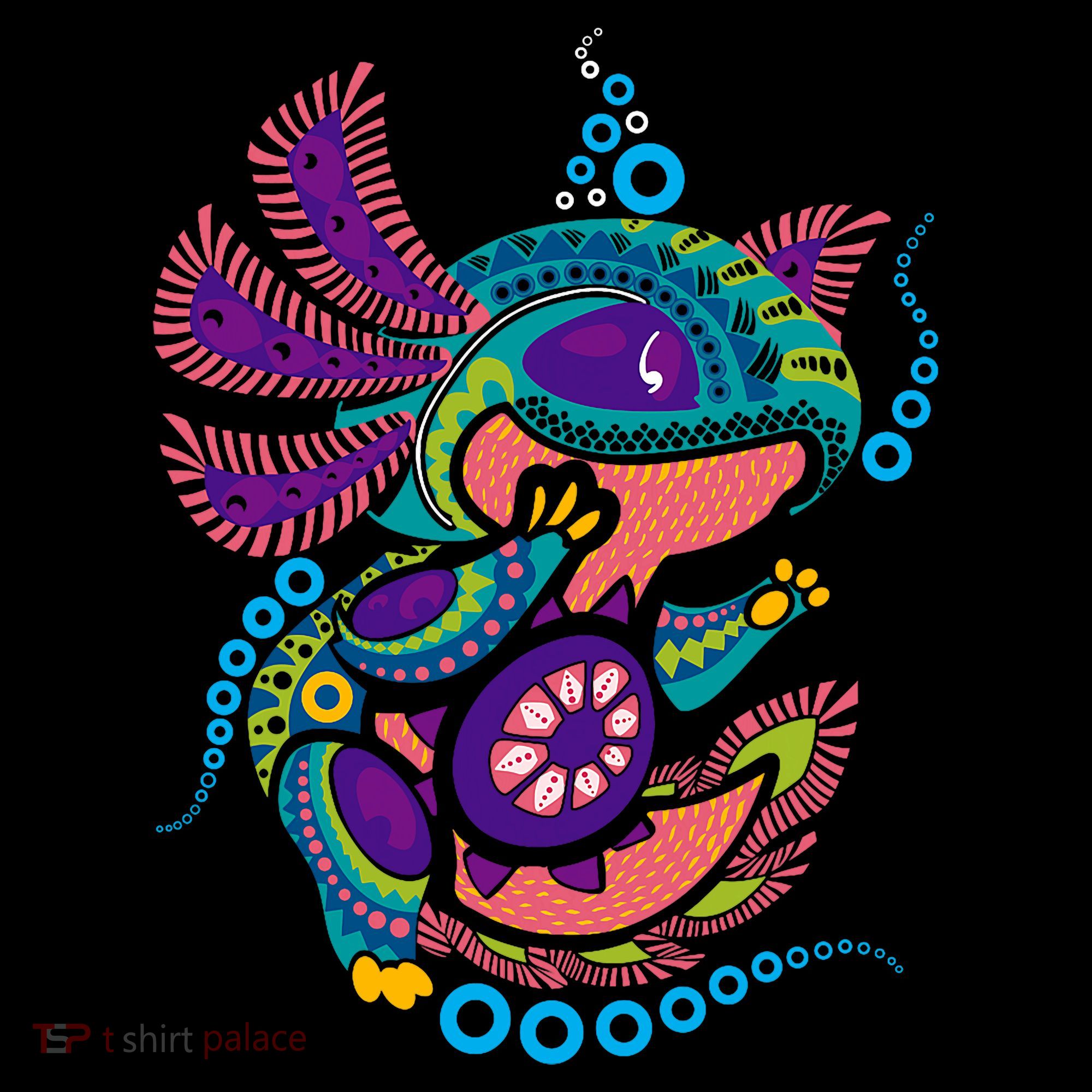 Axolotl Art Aztec Mexican Salamander Mexico Cinco De Mayo Women's Hoodie