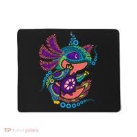Axolotl Art Aztec Mexican Salamander Mexico Cinco De Mayo Mousepad thumb 0