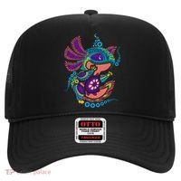 Axolotl Art Aztec Mexican Salamander Mexico Cinco De Mayo Hat thumb 0