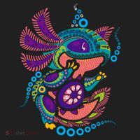 Axolotl Art Aztec Mexican Salamander Mexico Cinco De Mayo Hat thumb 2