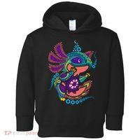 Axolotl Art Aztec Mexican Salamander Mexico Cinco De Mayo Toddler Hoodie thumb 0
