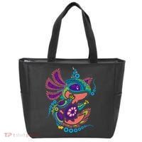 Axolotl Art Aztec Mexican Salamander Mexico Cinco De Mayo Tote Bag thumb 0
