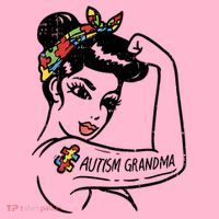 Autism   Autistic Awareness Puzzle Grandma Coaster thumb 2