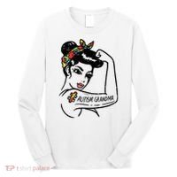 Autism   Autistic Awareness Puzzle Grandma Long Sleeve Shirt thumb 0