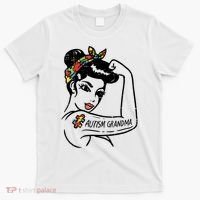 Autism   Autistic Awareness Puzzle Grandma T-Shirt thumb 0