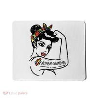 Autism   Autistic Awareness Puzzle Grandma Mousepad thumb 0