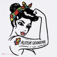Autism   Autistic Awareness Puzzle Grandma Mousepad thumb 1