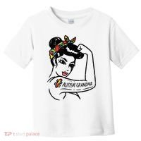 Autism   Autistic Awareness Puzzle Grandma Toddler T-Shirt thumb 0