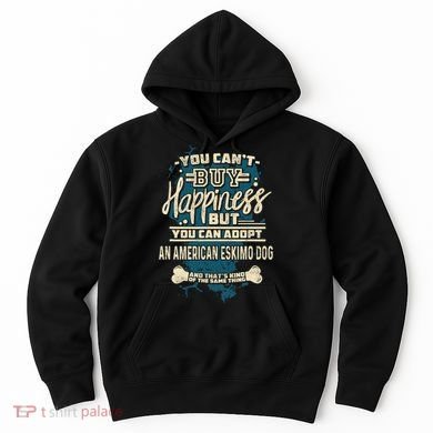 Adopt An American Eskimo Dog Rescue Dog Hoodie