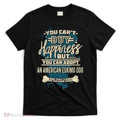 Adopt An American Eskimo Dog Rescue Dog T-Shirt