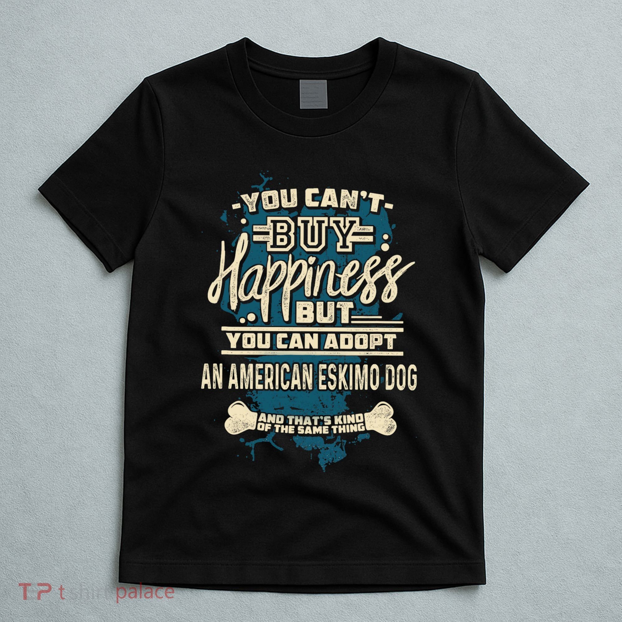 Adopt An American Eskimo Dog Rescue Dog T-Shirt