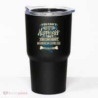 Adopt An American Eskimo Dog Rescue Dog Tumbler thumb 0