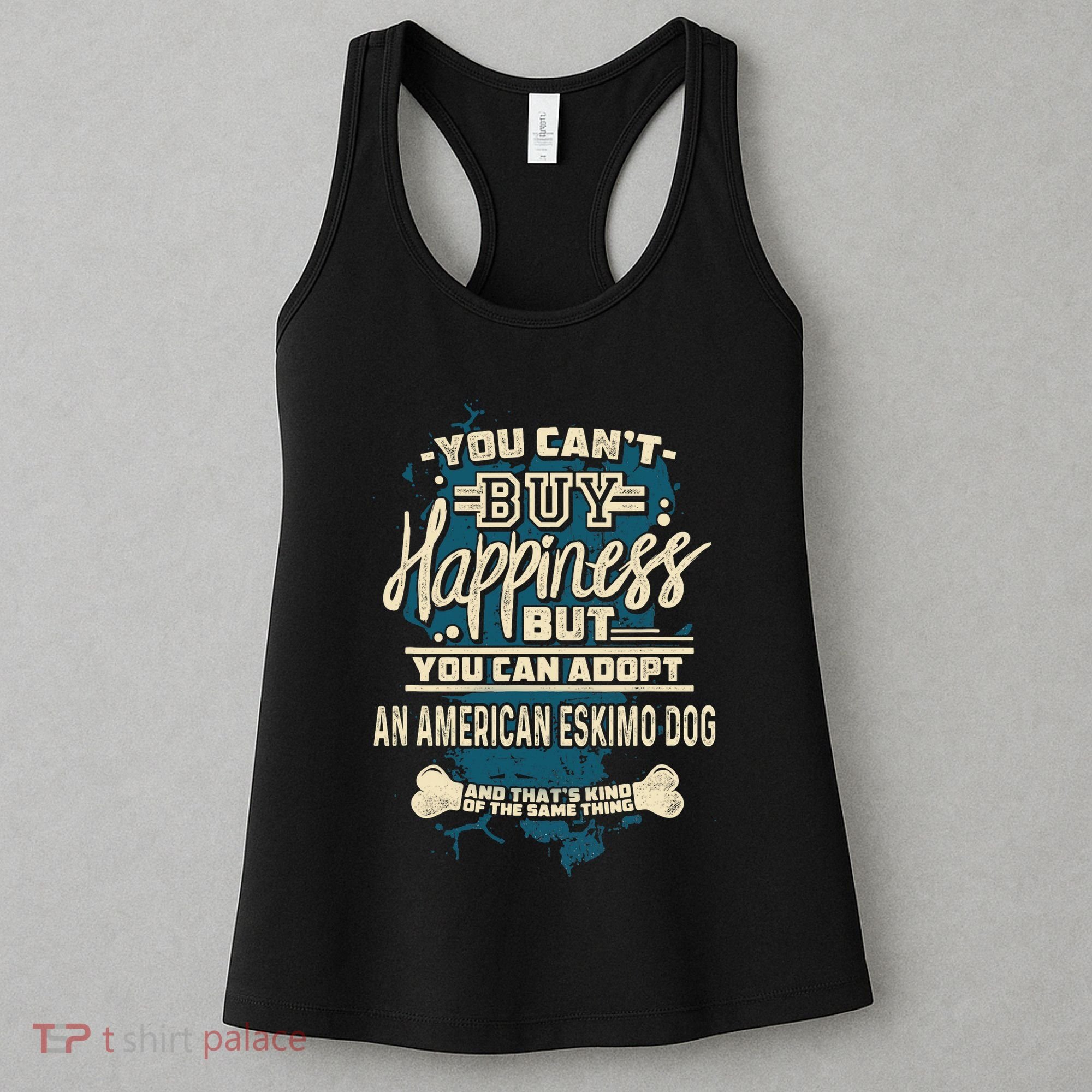 Adopt An American Eskimo Dog Rescue Dog Women's Tank Top
