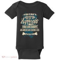 Adopt An American Eskimo Dog Rescue Dog Baby Bodysuit thumb 0