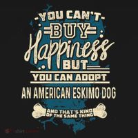 Adopt An American Eskimo Dog Rescue Dog Kids Sweatshirt thumb 2