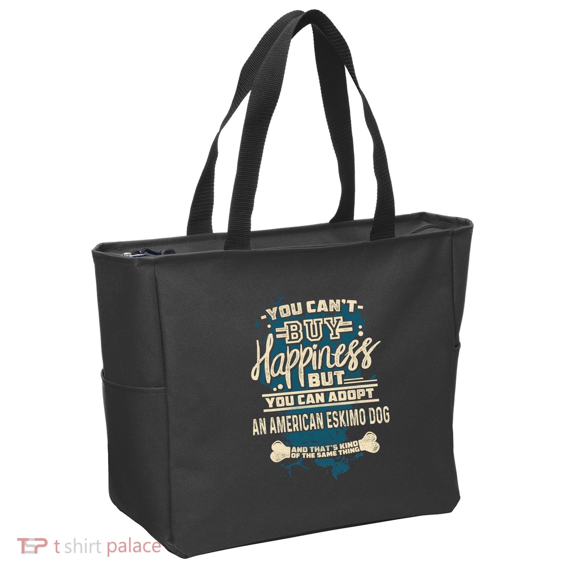 Adopt An American Eskimo Dog Rescue Dog Tote Bag