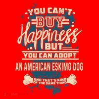 Adopt An American Eskimo Dog Rescue Dog Santa Hat thumb 1